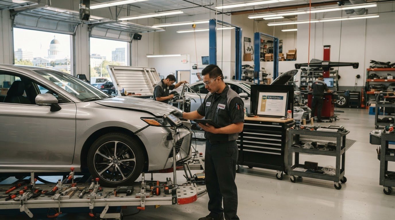 Certified Collision Repair for Sacramento Drivers After an Accident