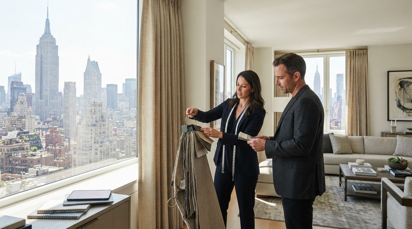 Custom Curtains and Drapery Design for New York Homes and Businesses